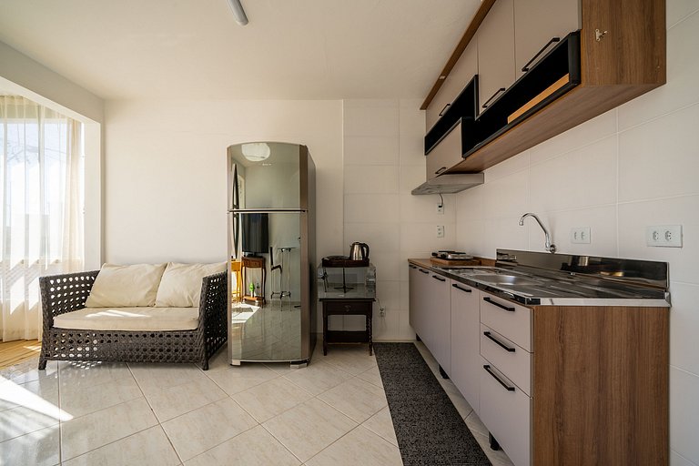 Piso con suite y playa en Bombas ROS001