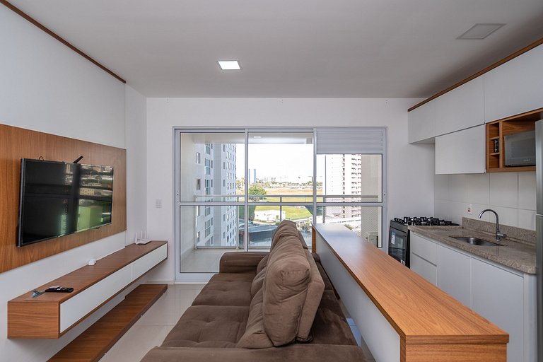 Apto 1Q com Varanda no Jardim Goiás MSSO1208