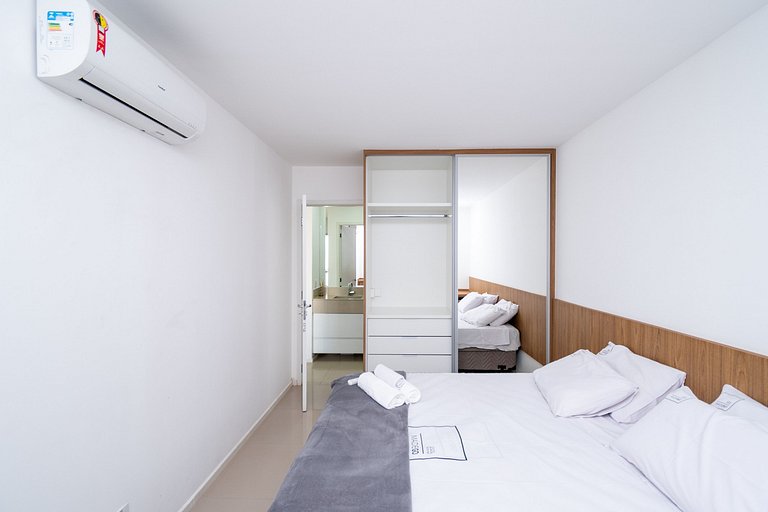 Depto 1H c/ balcón, Jardim Goiás - MSSO1208