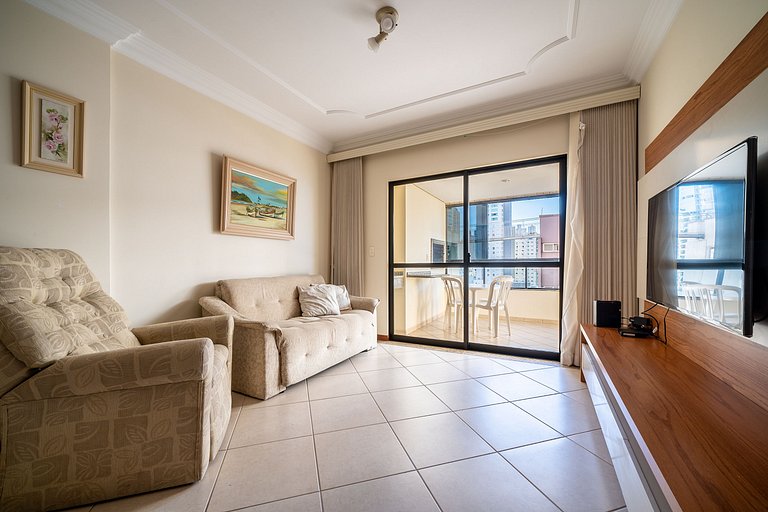 Apart c/balcón y barbacoa 110m del mar ESA901