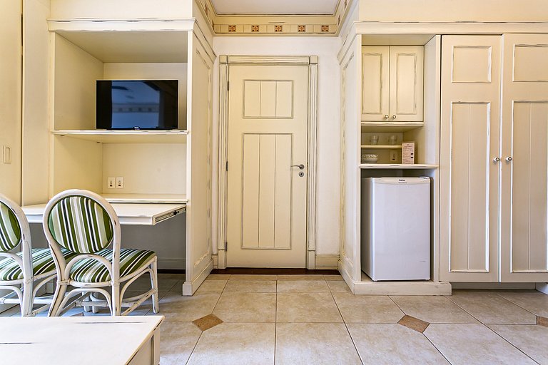 Estudio en Jurerê vista al mar en resort lujo ILC3405Seazone