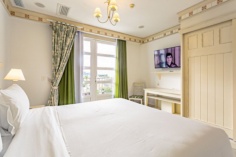 Estudio en Jurerê vista al mar en resort lujo ILC3405Seazone