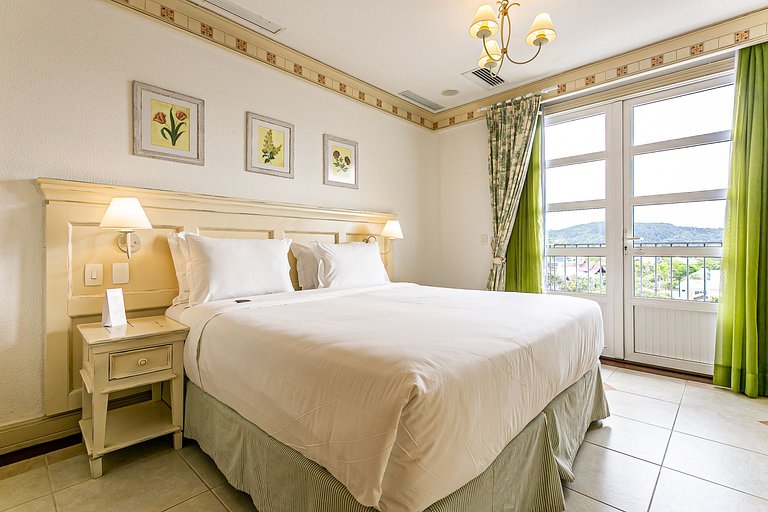 Estudio en Jurerê vista al mar en resort lujo ILC3405Seazone