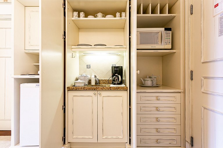 Estudio en Jurerê vista al mar en resort lujo ILC3405Seazone