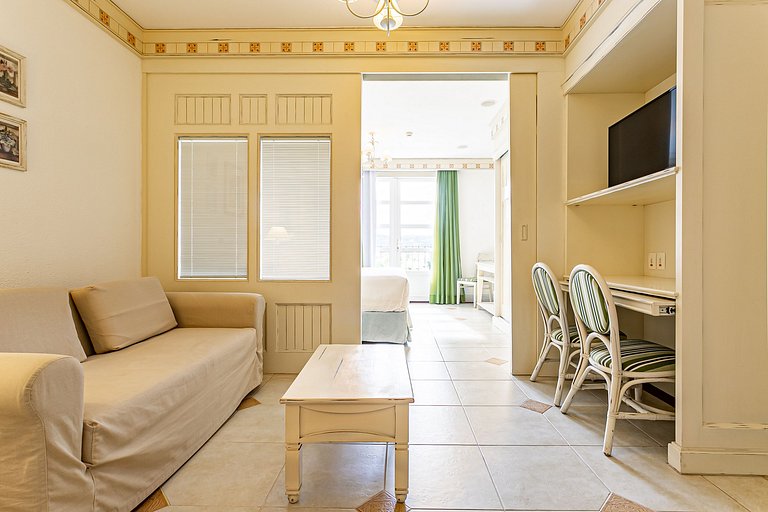 Estudio en Jurerê vista al mar en resort lujo ILC3405Seazone