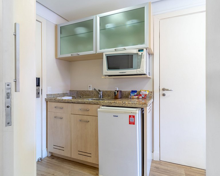 Estudio en Jurerê mejor resort pie en la arena JBV464Seazone