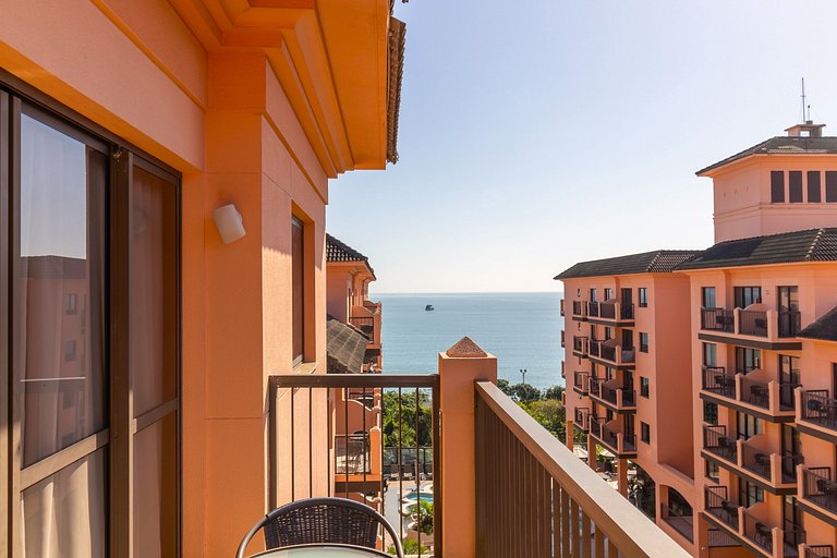 Estudio en Jurerê mejor resort pie en la arena JBV464Seazone