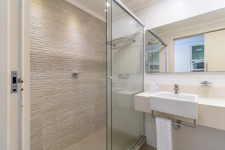 Estudio en Jurerê mejor resort pie en la arena JBV464Seazone