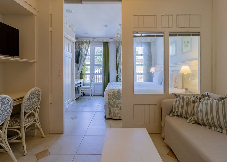 Studio em Jurerê resort de luxo mar, piscina ILC4112 Seazone