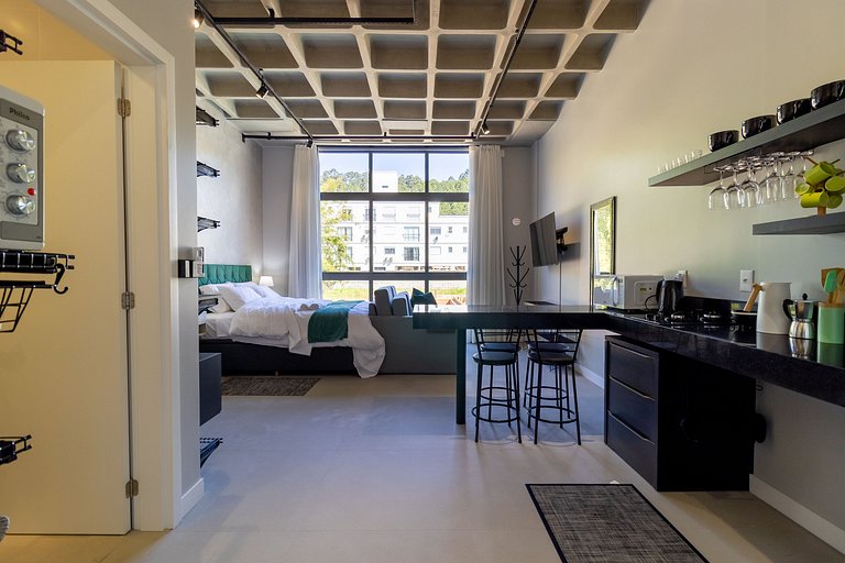 Studio 750m da Praia de Canasvieiras TPS211