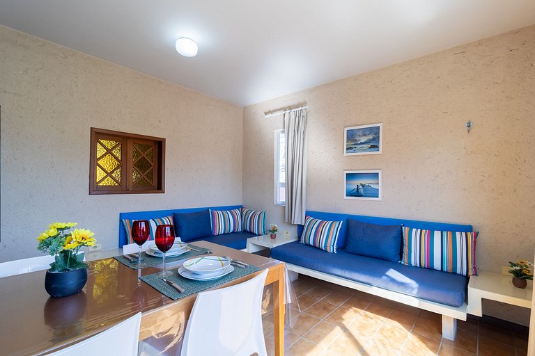 Apto a 2 minutos do mar em Canasvieiras-SC RBA201