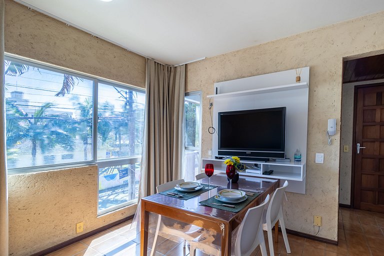 Apto a 2 minutos do mar em Canasvieiras-SC RBA201