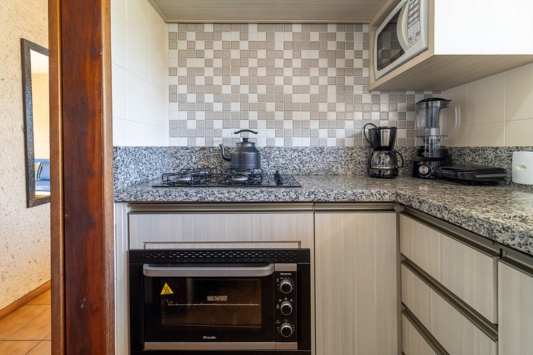 Apto a 2 minutos do mar em Canasvieiras-SC RBA201