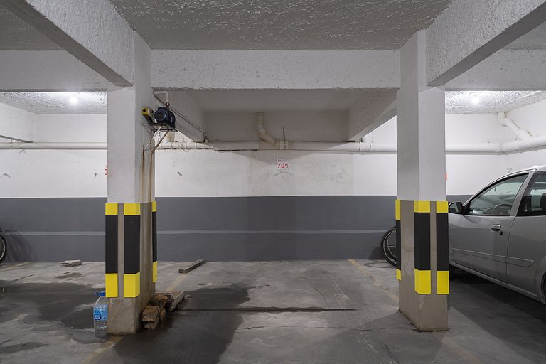 Lindo apto bem localizado a 2 min da praia ELM701