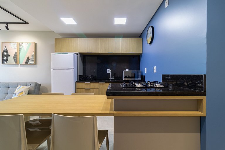 Hermoso estudio completo c/piscina OKA139