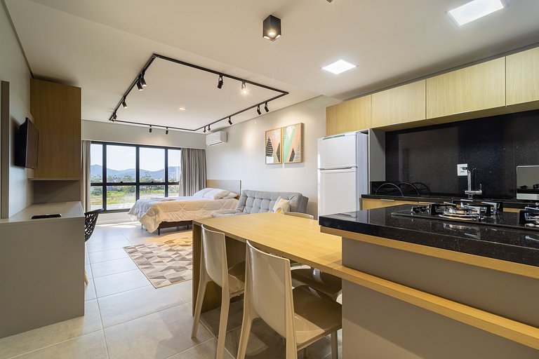 Hermoso estudio completo c/piscina OKA139