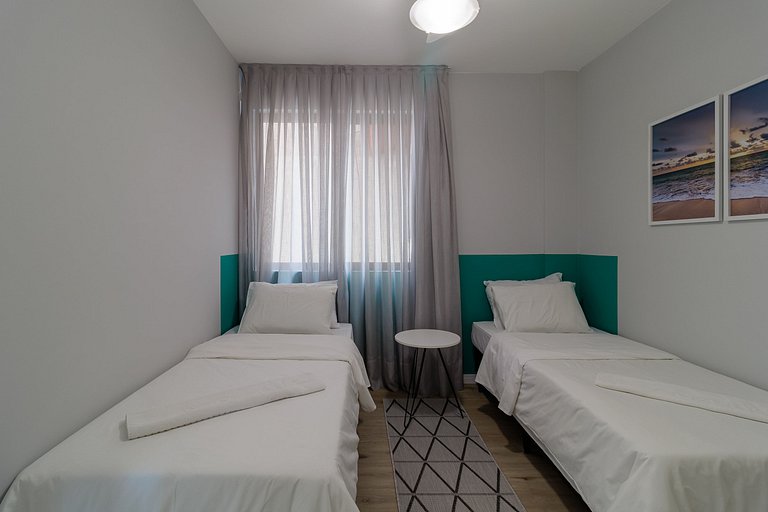 Sossego frente mar com vista para a ilha CCA201