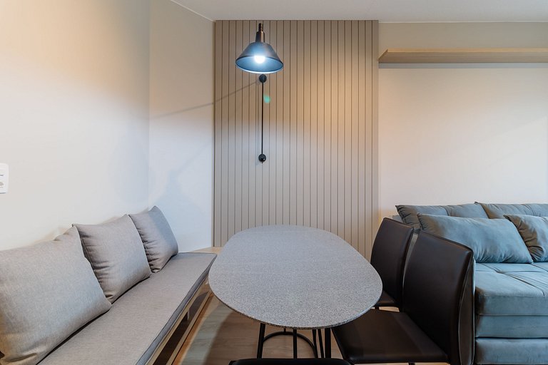 Lindo apart a 300m da praia IDF105