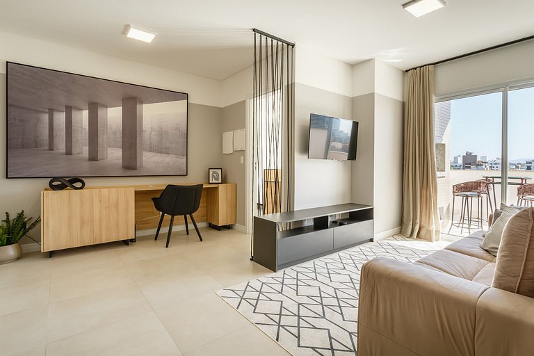 Apto no centro com jacuzzi RRI103