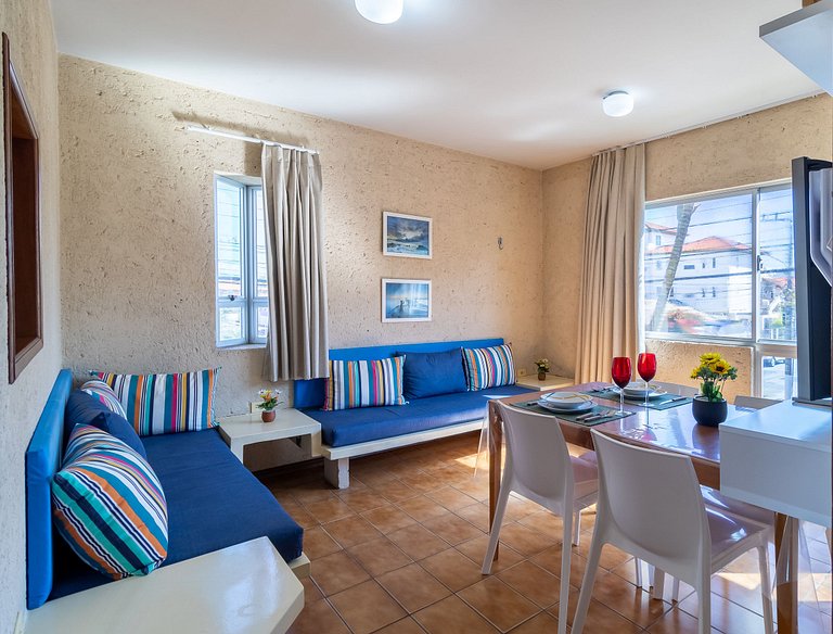 Apto a 2 minutos do mar em Canasvieiras-SC RBA201