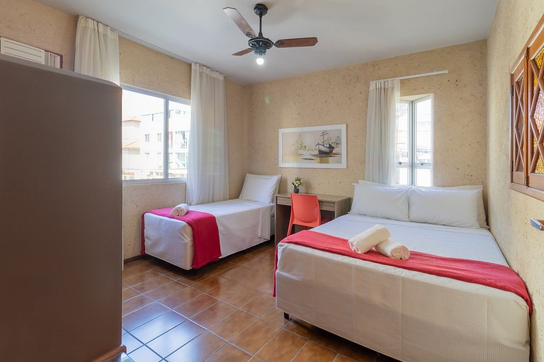 Apto a 2 minutos do mar em Canasvieiras-SC RBA201