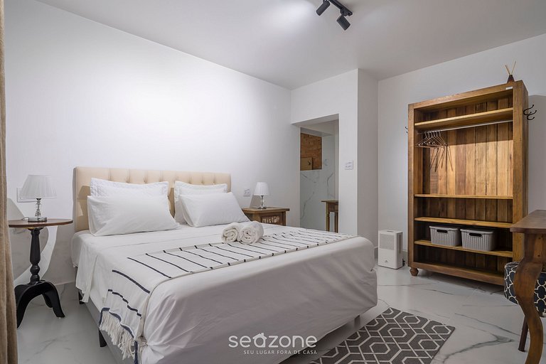 Apto espaçoso prox da Praia de Cabeçudas PSN001