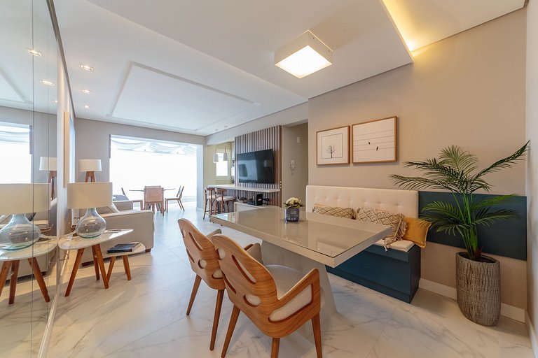 Apto no Open Shopping a 500m do mar CPJ0404