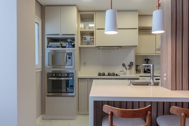 Apto no Open Shopping a 500m do mar CPJ0404