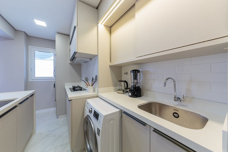 Apto no Open Shopping a 500m do mar CPJ0404