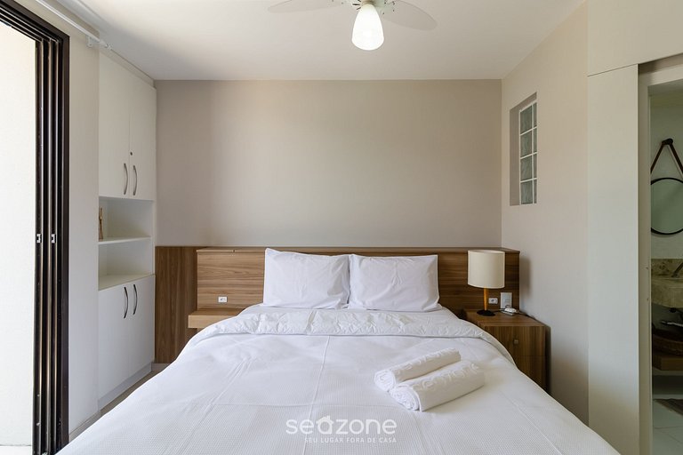 Precioso aptoo junto al mar con barbacoa RIG0102