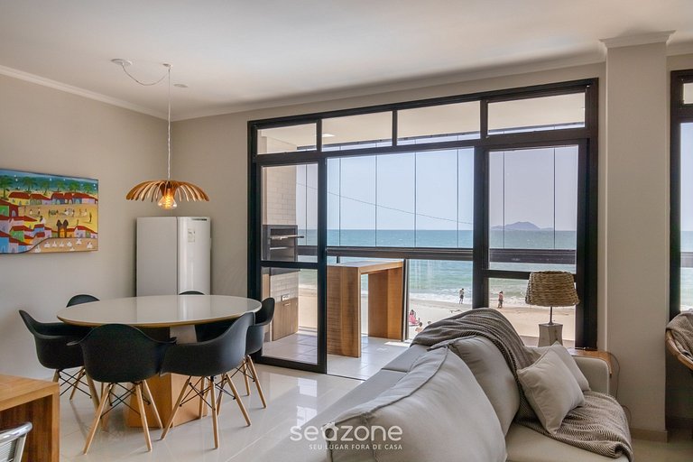 Apto lindo Beira-Mar e com Churrasqueira RIG0102