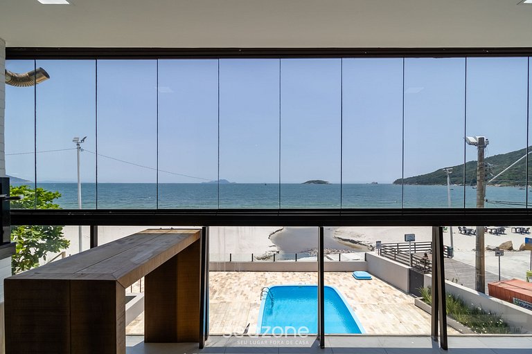 Apto lindo Beira-Mar e com Churrasqueira RIG0102