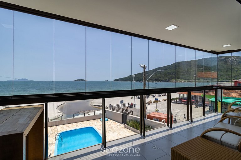 Apto lindo Beira-Mar e com Churrasqueira RIG0102