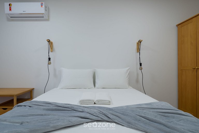 Hermoso apto con asador en el balcón BLN0802