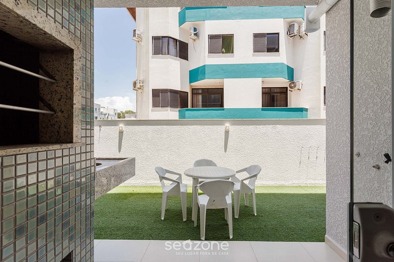 Apto lindo Beira-Mar e com Churrasqueira RMI0007