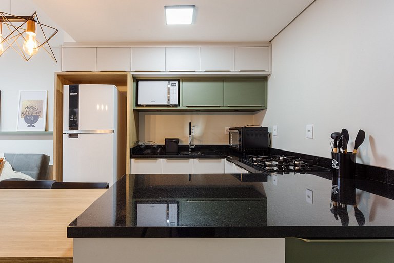 Studio de luxo equipado Floripa-SC OKA213