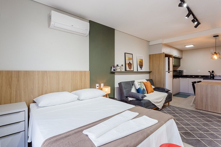 Estudio de lujo equipado Floripa-SC OKA213