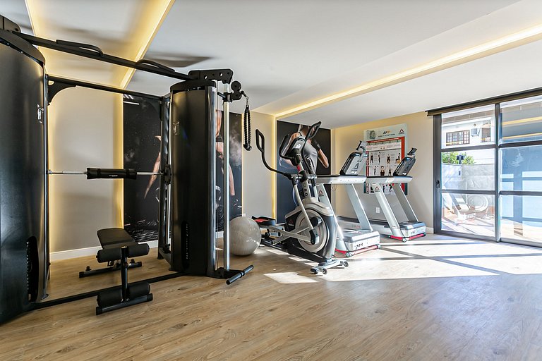 Apart c/piscina y barbacoa en Jurerê JPR217