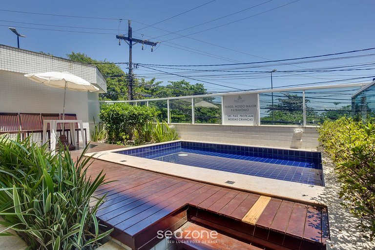 Belo Apto com vista para o Rio Cachoeira BCL402