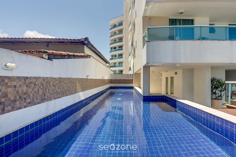 Belo Apto com vista para o Rio Cachoeira BCL402