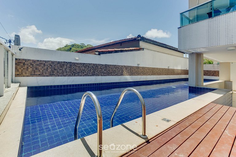 Belo Apto com vista para o Rio Cachoeira BCL402