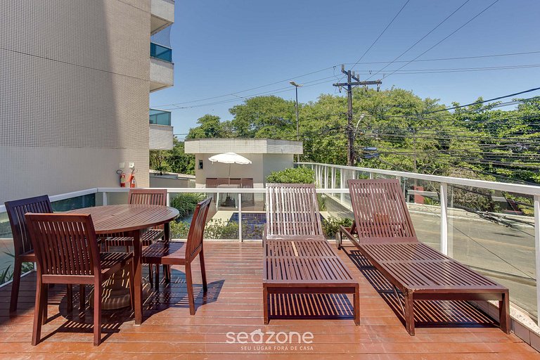 Belo Apto com vista para o Rio Cachoeira BCL402