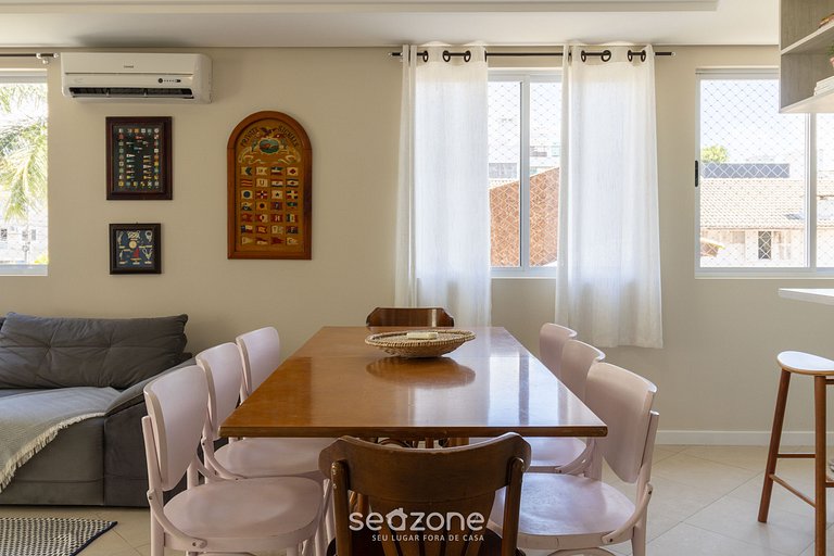 Hermoso apto a 3 min de la playa de Jurerê RAF101