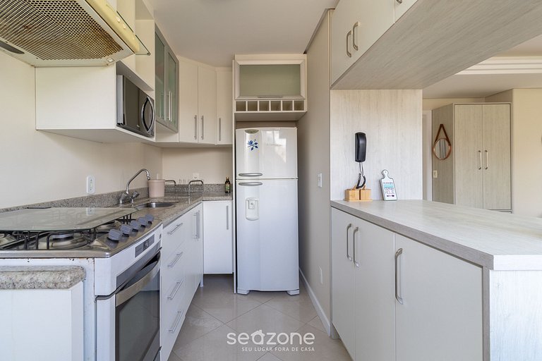 Hermoso apto a 3 min de la playa de Jurerê RAF101