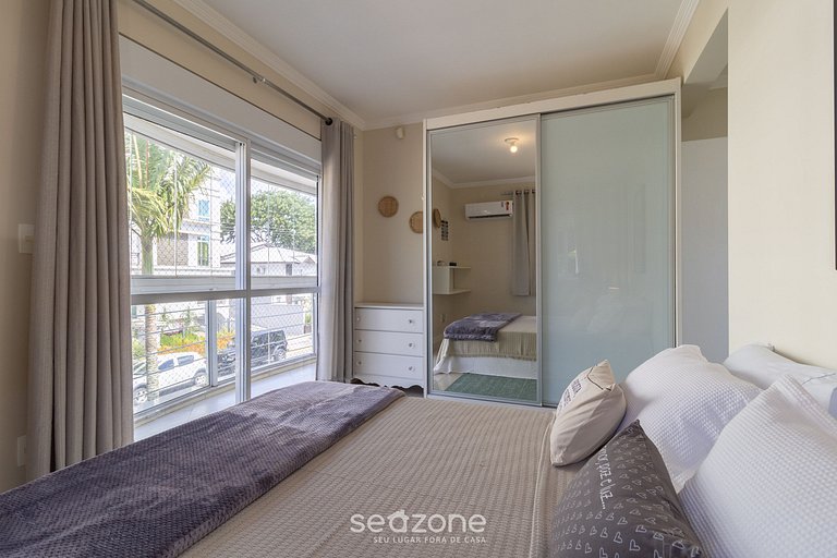 Lindo apto a 3 minutos da praia de Jurerê RAF101