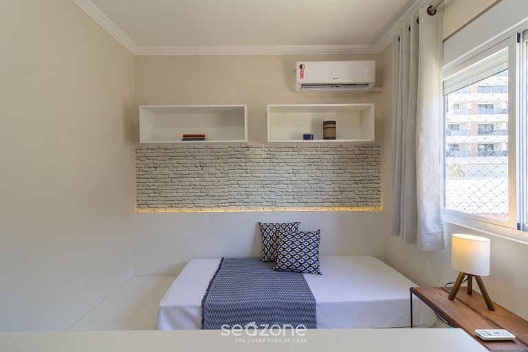 Lindo apto a 3 minutos da praia de Jurerê RAF101