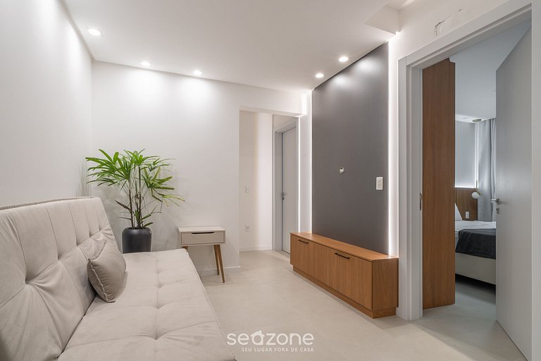 Depto c/ piscina y parrilla Bombinhas RNA0303