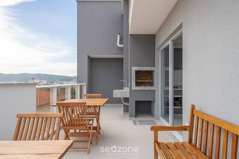 Depto c/ piscina y parrilla Bombinhas RNA0303