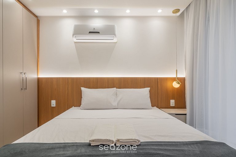 Apto c/ piscina e churrasqueira Bombinhas RNA0303