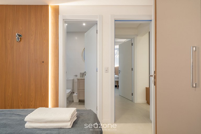 Apto c/ piscina e churrasqueira Bombinhas RNA0303